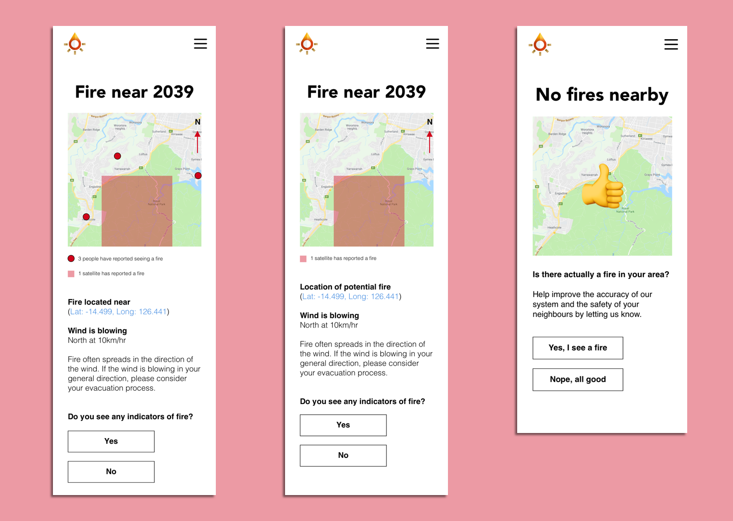 Beacon Fire Results Pages