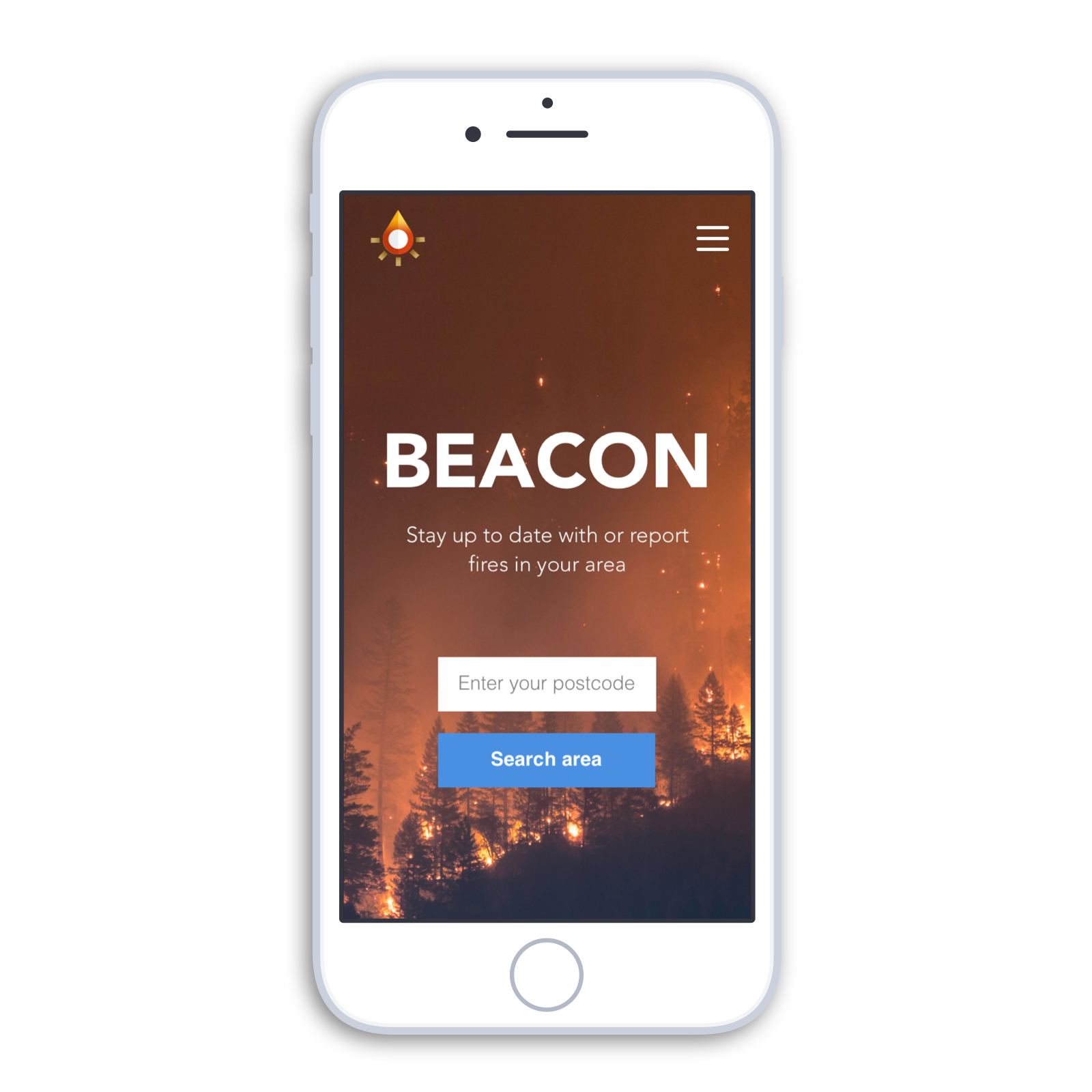 Beacon hackathon web app Case Study
