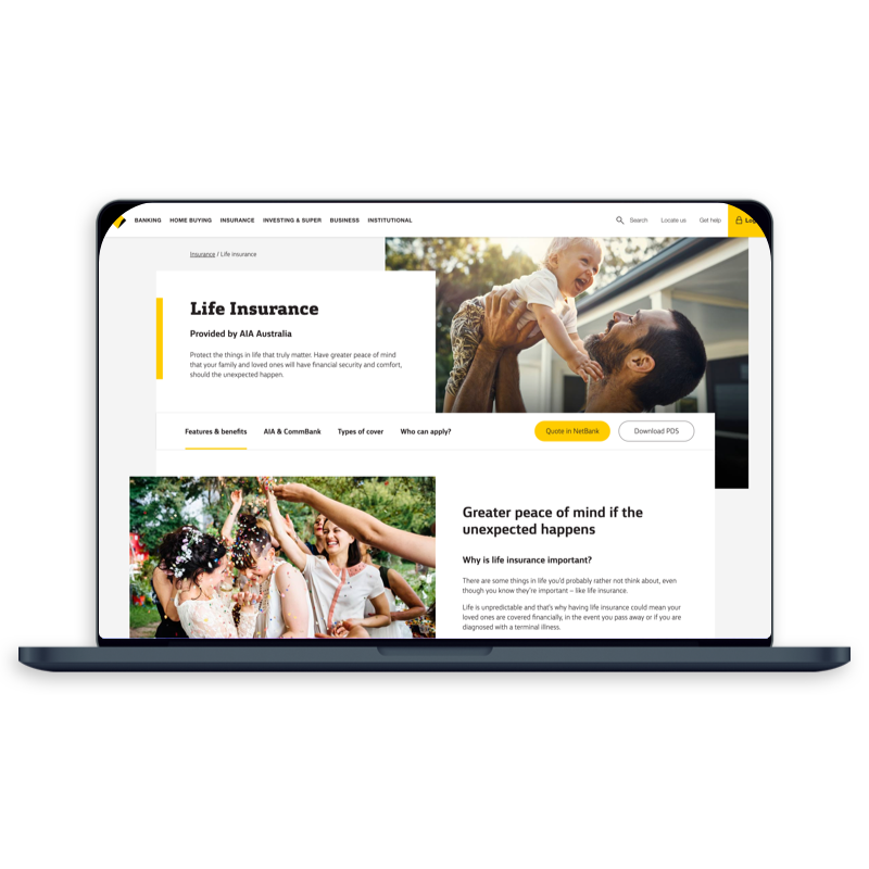 CommBank Customer Journey Design